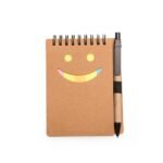 Bloco de Anotacoes com Post-it e Caneta