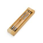 Kit Ecologico Caneta e Lapiseira Bambu