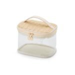 Necessaire Pvc e Palha