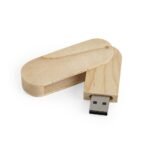 Pen Drive de Madeira Giratorio 4GB/8GB